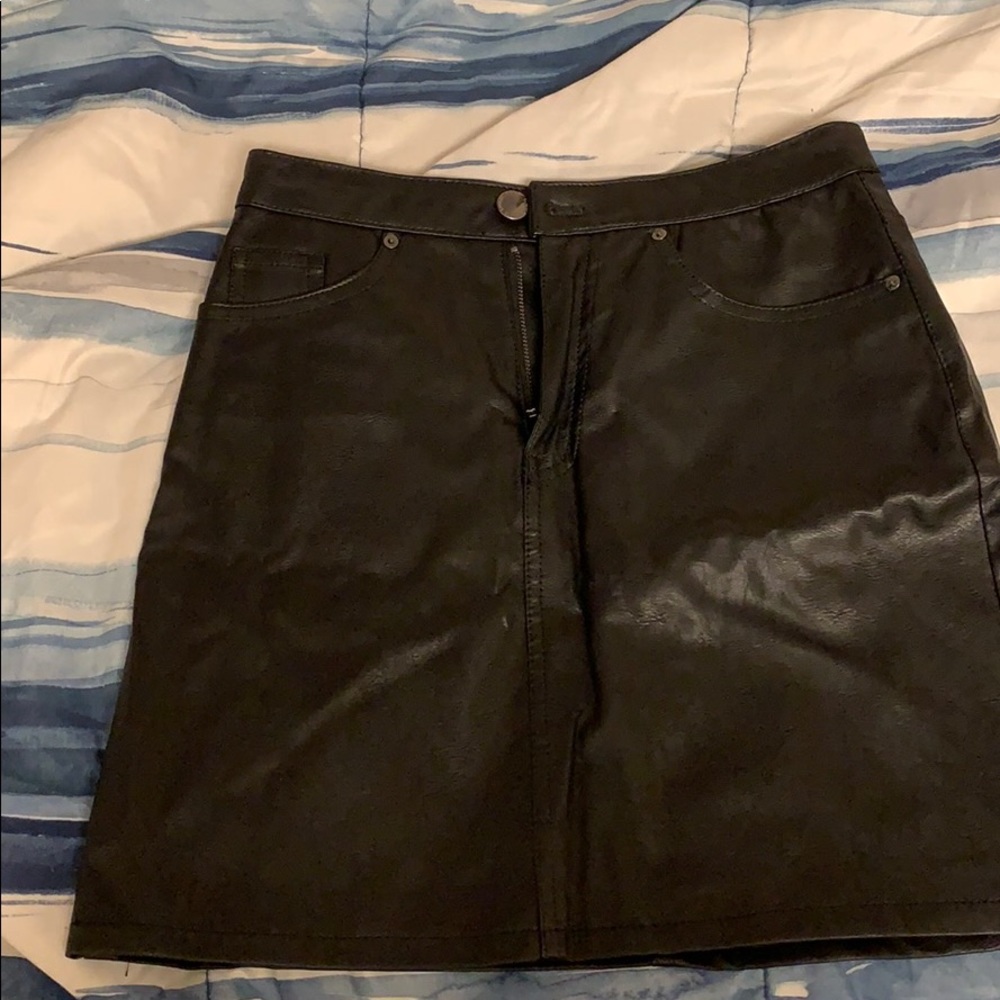 Leather Skirt